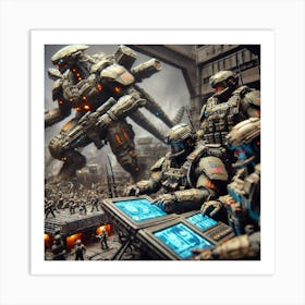 Ares Commanders Of The Martian Dominion Art Print