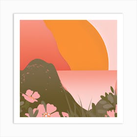 Floral Nature Art Print