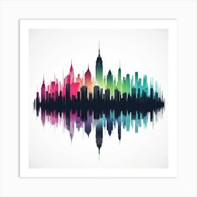 New York City Skyline 1 Art Print