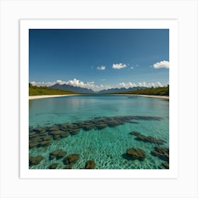 Tahiti Beach Art Print