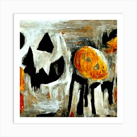 Jack O Lanterns Art Print