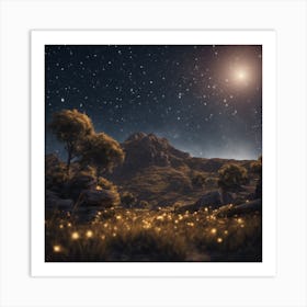 Starry Night Art Print