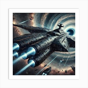 Black Hole Destroyer Art Print