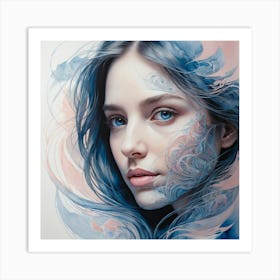 'Blue' Art Print