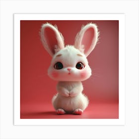 Cute Bunny 27 Art Print