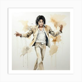 Michael Jackson 12 Art Print
