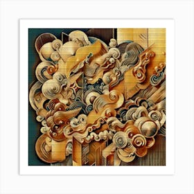 Abstract Painting 20 Art Print