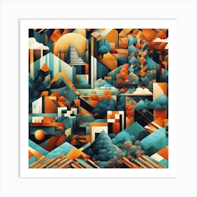 Abstract Painting Art Print