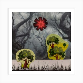 Nature on the Wall , Forest Art Print