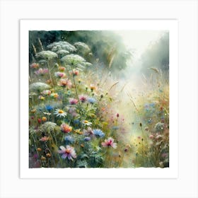 Wildflowers 1 Art Print