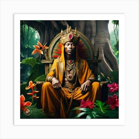 King Of The Jungle Art Print