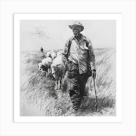 Shepherd'S Life Art Print