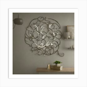 Abstract Metal Wall Art 3 Art Print