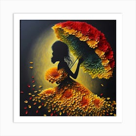 Flower Painting 1 Art Print