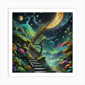 Stairway To Heaven Art Print