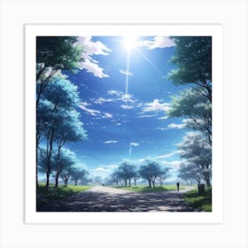 AnimeScene Art Print