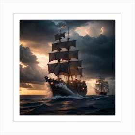 Pirates Of The Caribbean Art Print