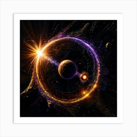 Ring Of Fire Art Print