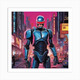 Robocop 2 Art Print