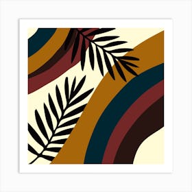 Palm Leaves 1 Art Print