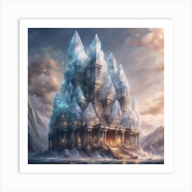 Ice Castle 3 Art Print