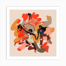 Circle Square Art Print