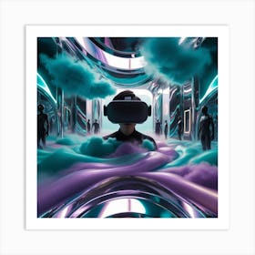 Vr Headsets Art Print