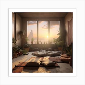 Zen Room Art Print