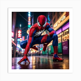 Spider-Man srg Art Print