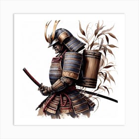 Samurai Armor 3 Art Print