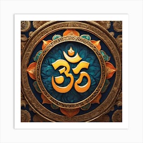 Om Symbol Art Print