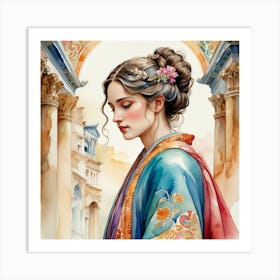 Chinese Woman Art Print