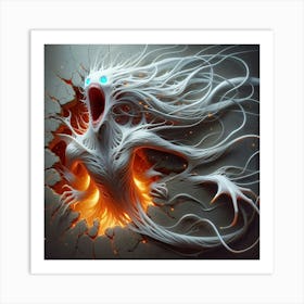 Demon 3 Art Print