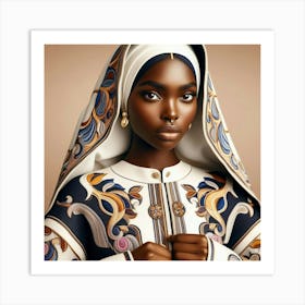 Muslim Woman 2 Art Print