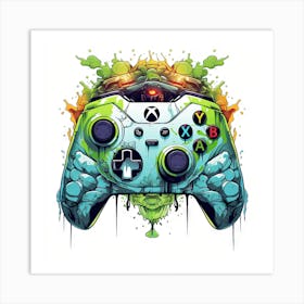 Xbox Controller Art Print