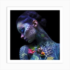 Body Painting Art Print