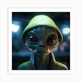 Alien Child 6 Art Print