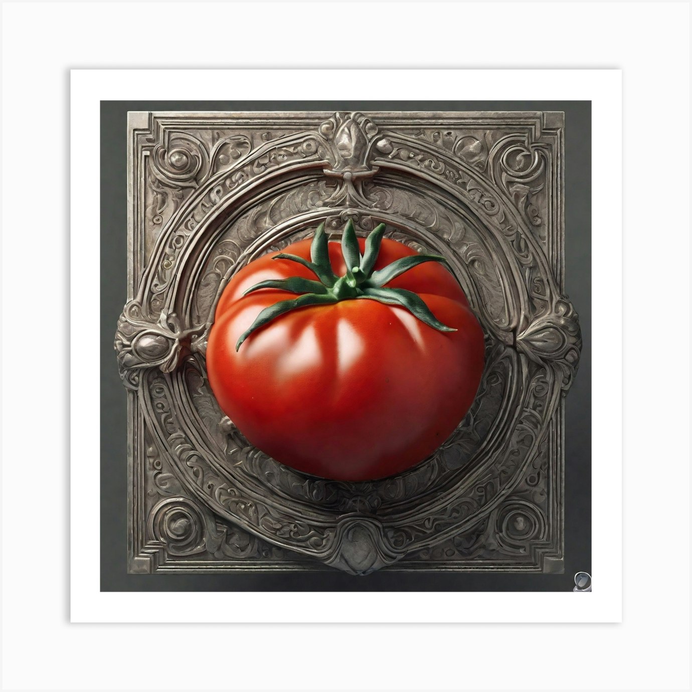 Tomato Plates Print Tomato Plates Print