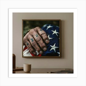 American Flag Art Print