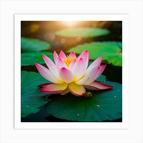 Lotus Flower 68 Art Print