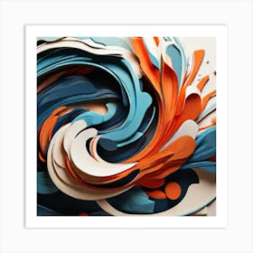 Paper Art Art Print