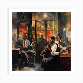 Jazz Musicians 3 Art Print