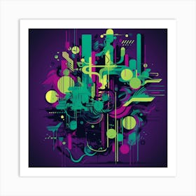 Abstract Background 2 Art Print