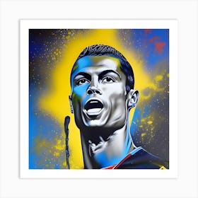 Cristiano Ronaldo Art Print