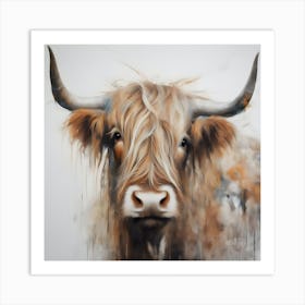 Highland Cow 5 Art Print