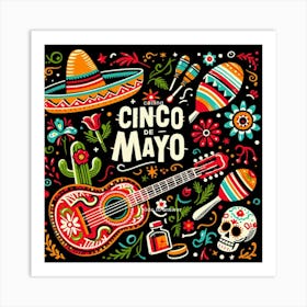 Cinco De Mayo 1 Art Print