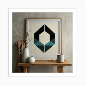 Geometric Print Art Print