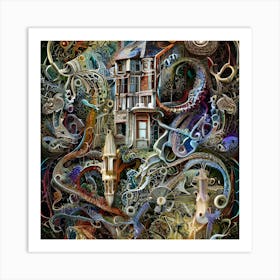 'The House' Art Print