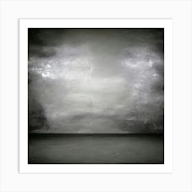 Abstract Black And White Photo Art Print