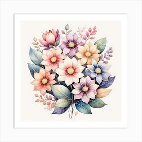 Charming Botanics Art Print